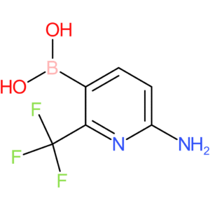 6-amino-2-(trifluoromethyl)pyridine-3-boronic acid