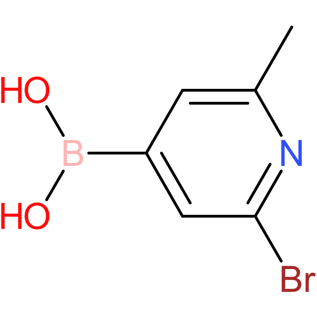 2-bromo-6-methylpyridine-4-boronic acid