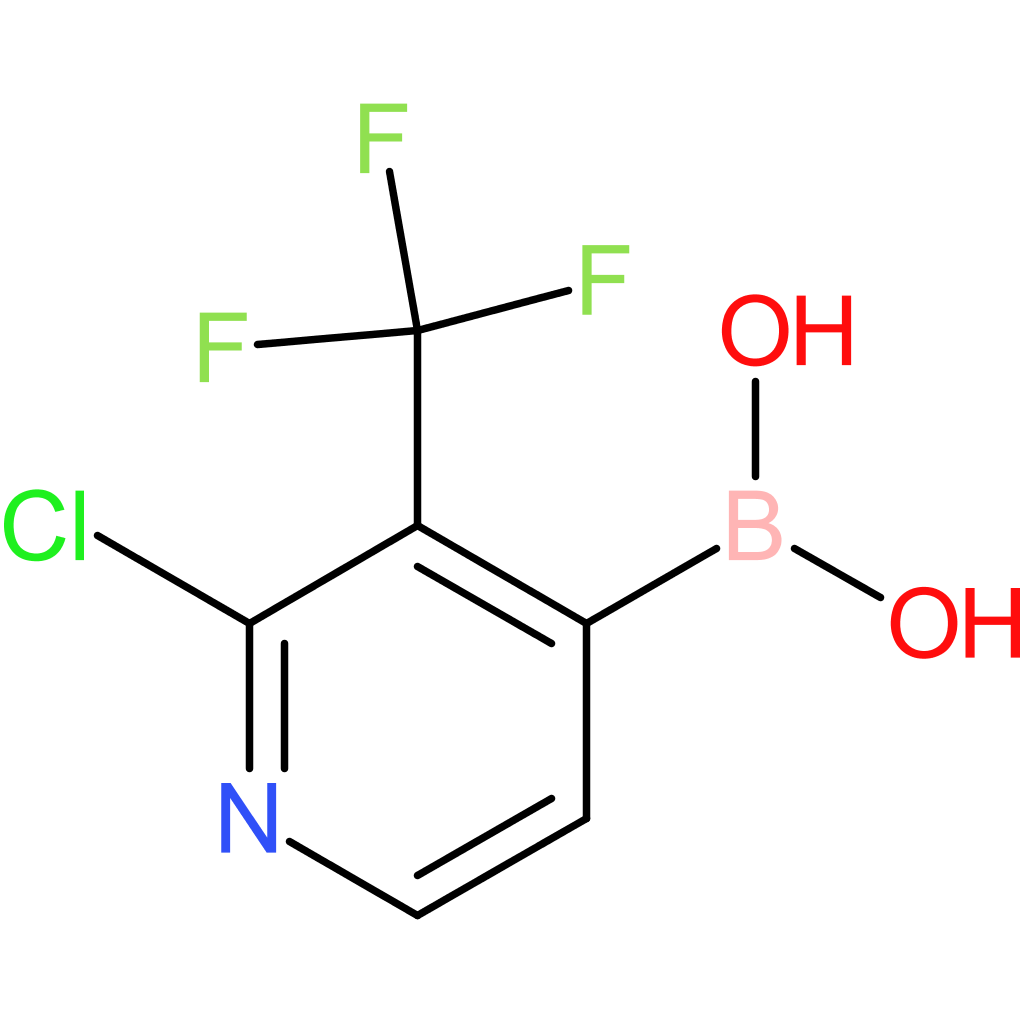2-chloro-3-(trifluoromethyl)pyridine-4-boronic acid