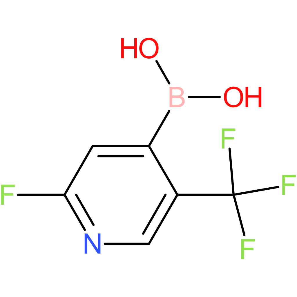 2-fluoro-5-(trifluoromethyl)pyridine-4-boronic acid