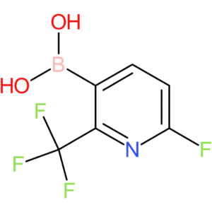 6-fluoro-2-(trifluoromethyl)pyridine-3-boronic acid