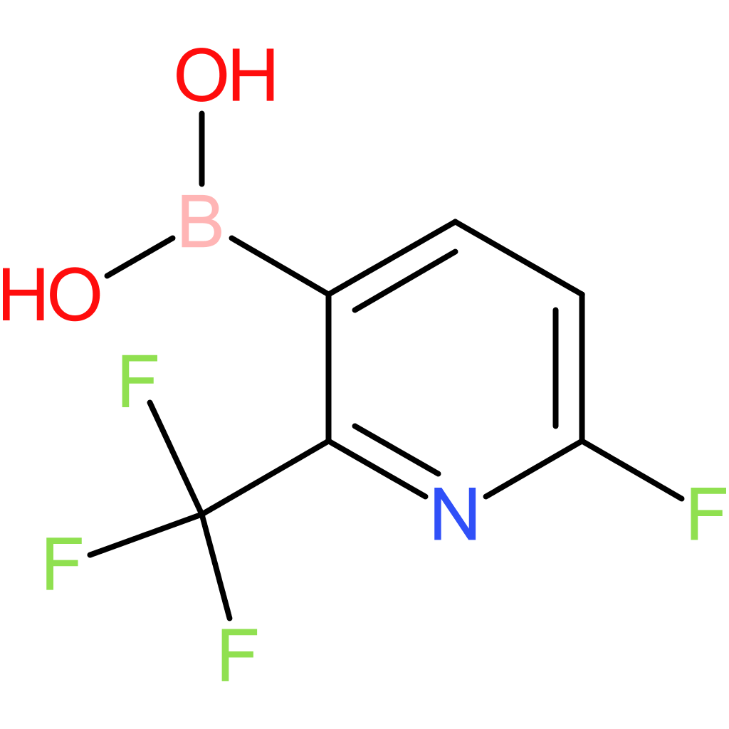 6-fluoro-2-(trifluoromethyl)pyridine-3-boronic acid