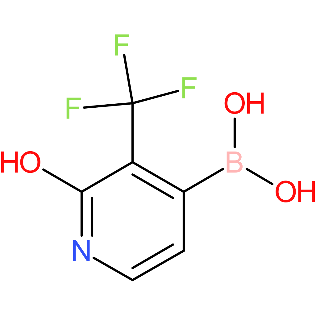 2-hydroxy-3-(trifluoromethyl)pyridine-4-boronic acid