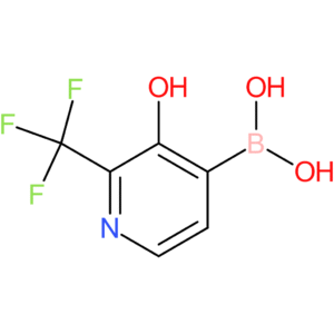 3-hydroxy-2-(trifluoromethyl)pyridine-4-boronic acid