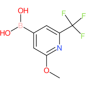 2-methoxy-6-(trifluoromethyl)pyridine-4-boronic acid