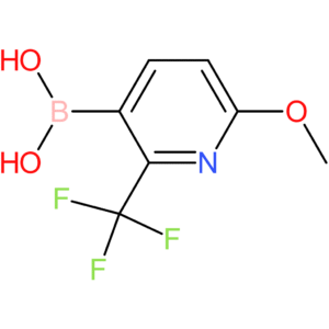 6-methoxy-2-(trifluoromethyl)pyridine-3-boronic acid