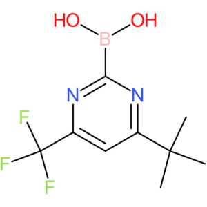 [6-(tert-butyl)-4-(trifluoromethyl)pyrimidin-2-yl]boronic acid
