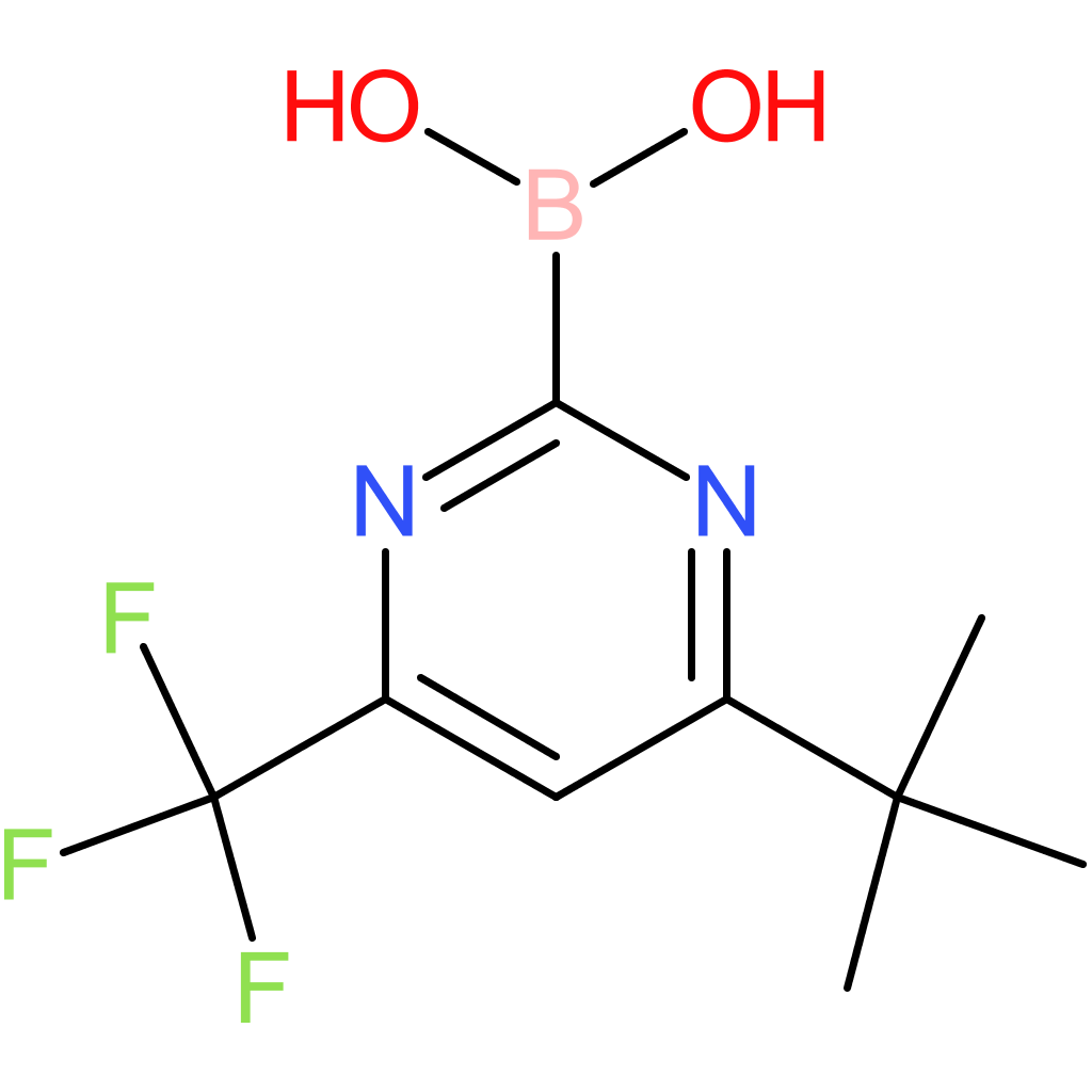 [6-(tert-butyl)-4-(trifluoromethyl)pyrimidin-2-yl]boronic acid