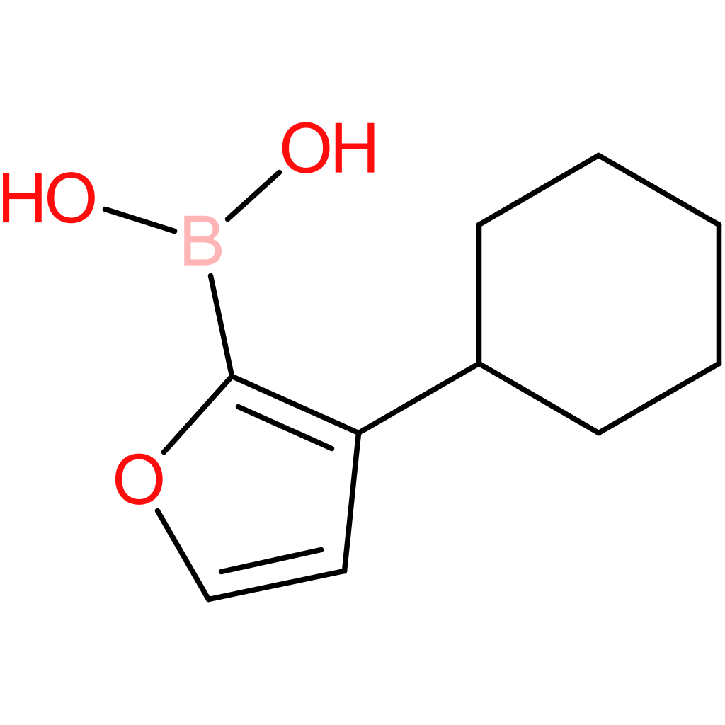3-(cyclohexyl)furan-2-boronic acid