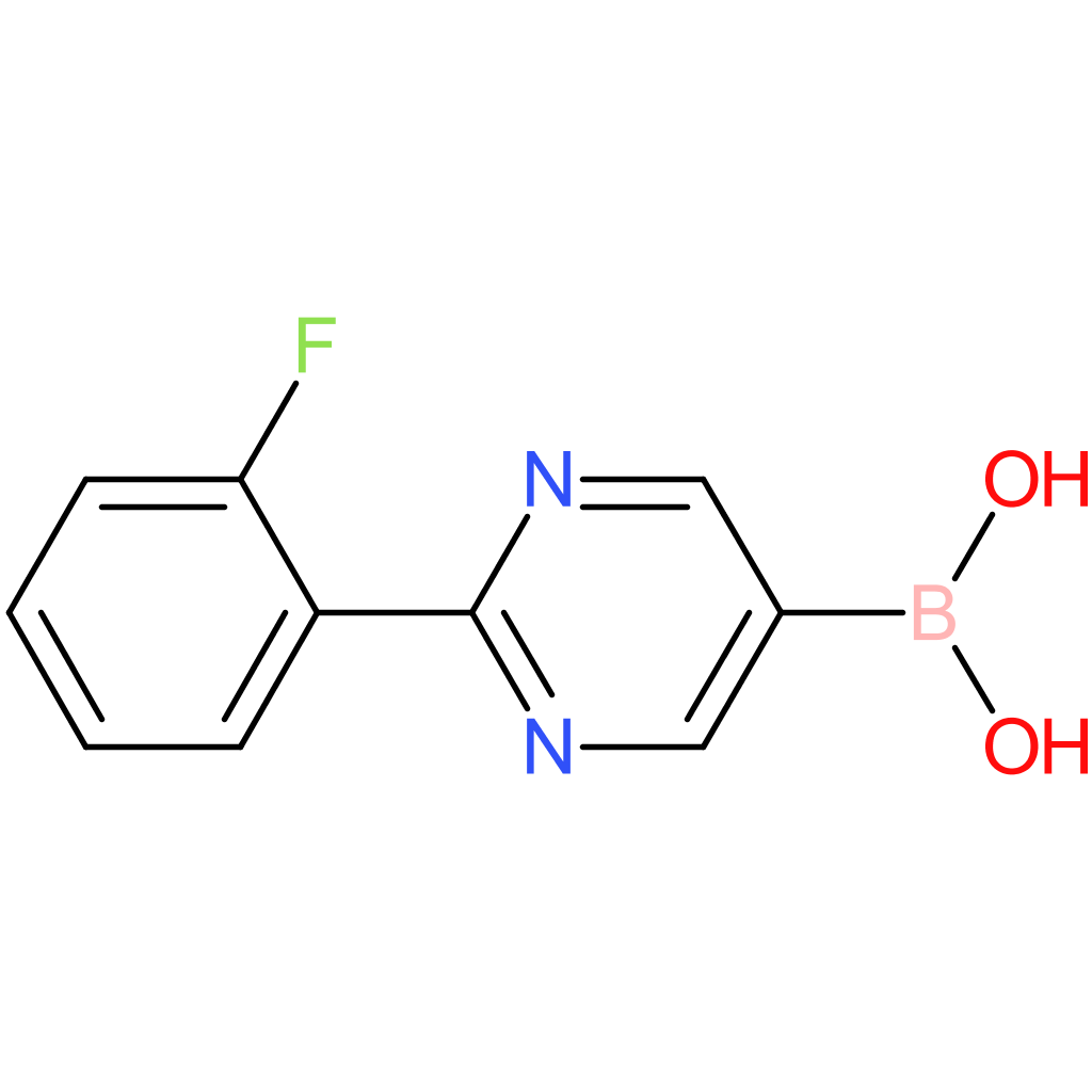 2-(2-fluorophenyl)pyrimidine-5-boronic acid