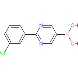 2-(3-chlorophenyl)pyrimidine-5-boronic acid