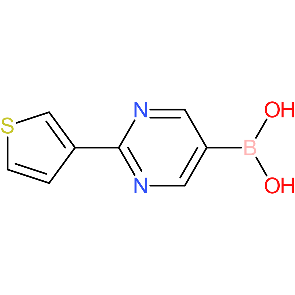 2-(3-thienyl)pyrimidine-5-boronic acid