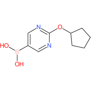 2-(cyclopentoxy)pyrimidine-5-boronic acid