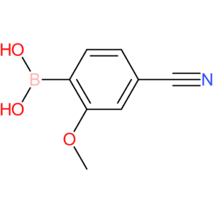(4-cyano-2-methoxyphenyl)boronic acid