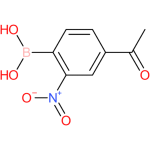 4-acetyl-2-nitrophenylboronic acid