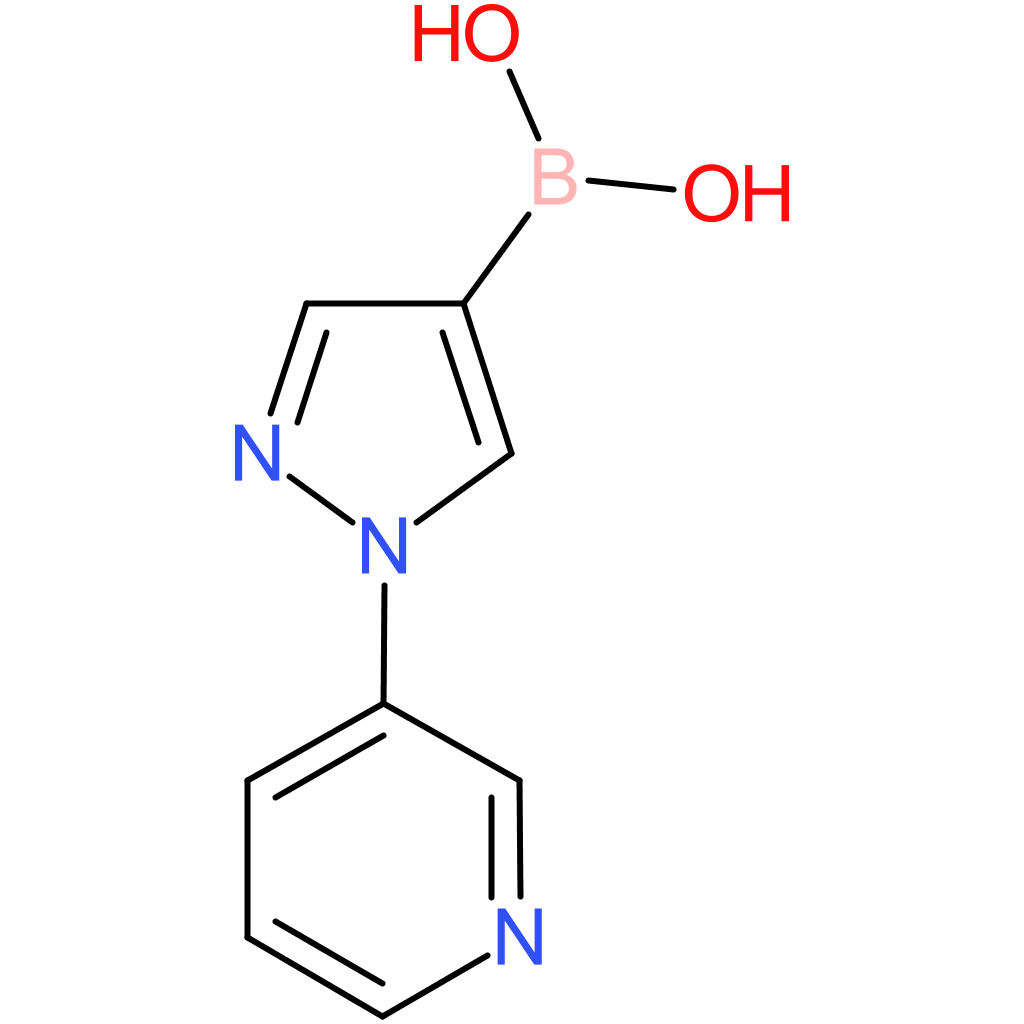 1-(3-pyridinyl)-1h-pyrazol-4-ylboronic acid