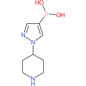 1-(4-piperidinyl)-1h-pyrazol-4-ylboronic acid