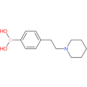(4-[2-(piperidin-1-yl)ethyl]phenyl)boronic acid