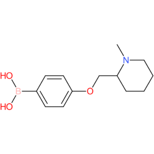 (4-[(1-methylpiperidin-2-yl)methoxy]phenyl)boronic acid