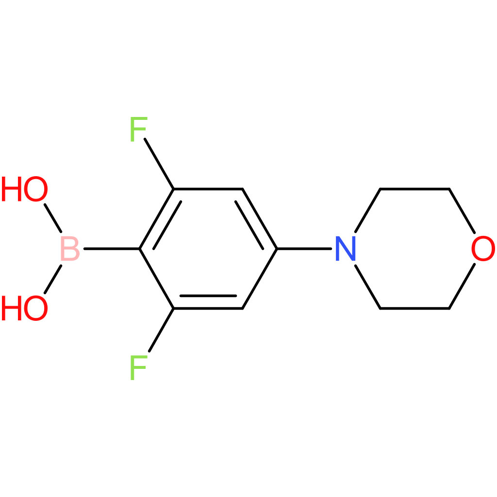 2,6-difluoro-4-morpholin-4-yl-phenyl boronic acid