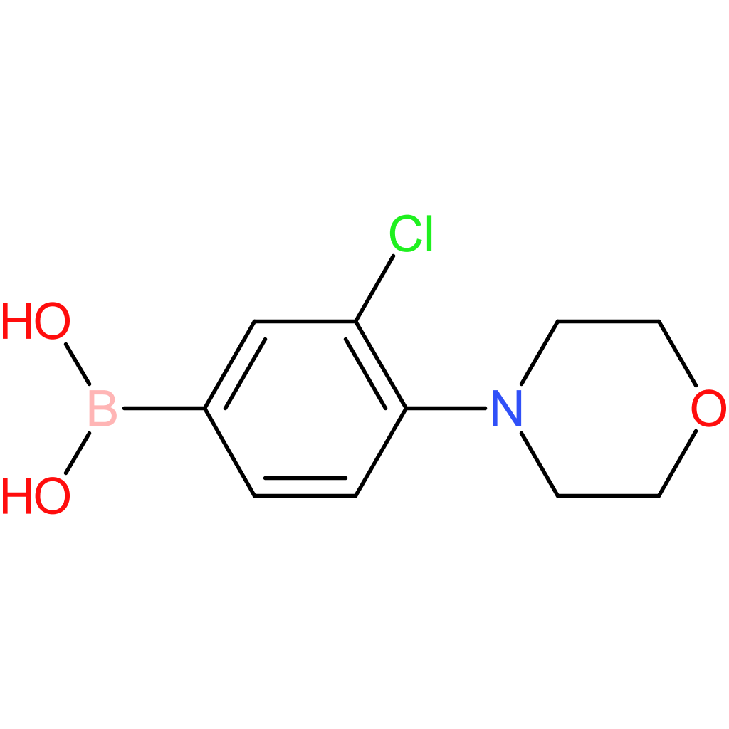 3-chloro-4-morpholinophenylboronic acid