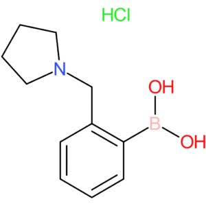 [2-(1-pyrrolidinylmethyl)phenyl]boronic acid hydrochloride