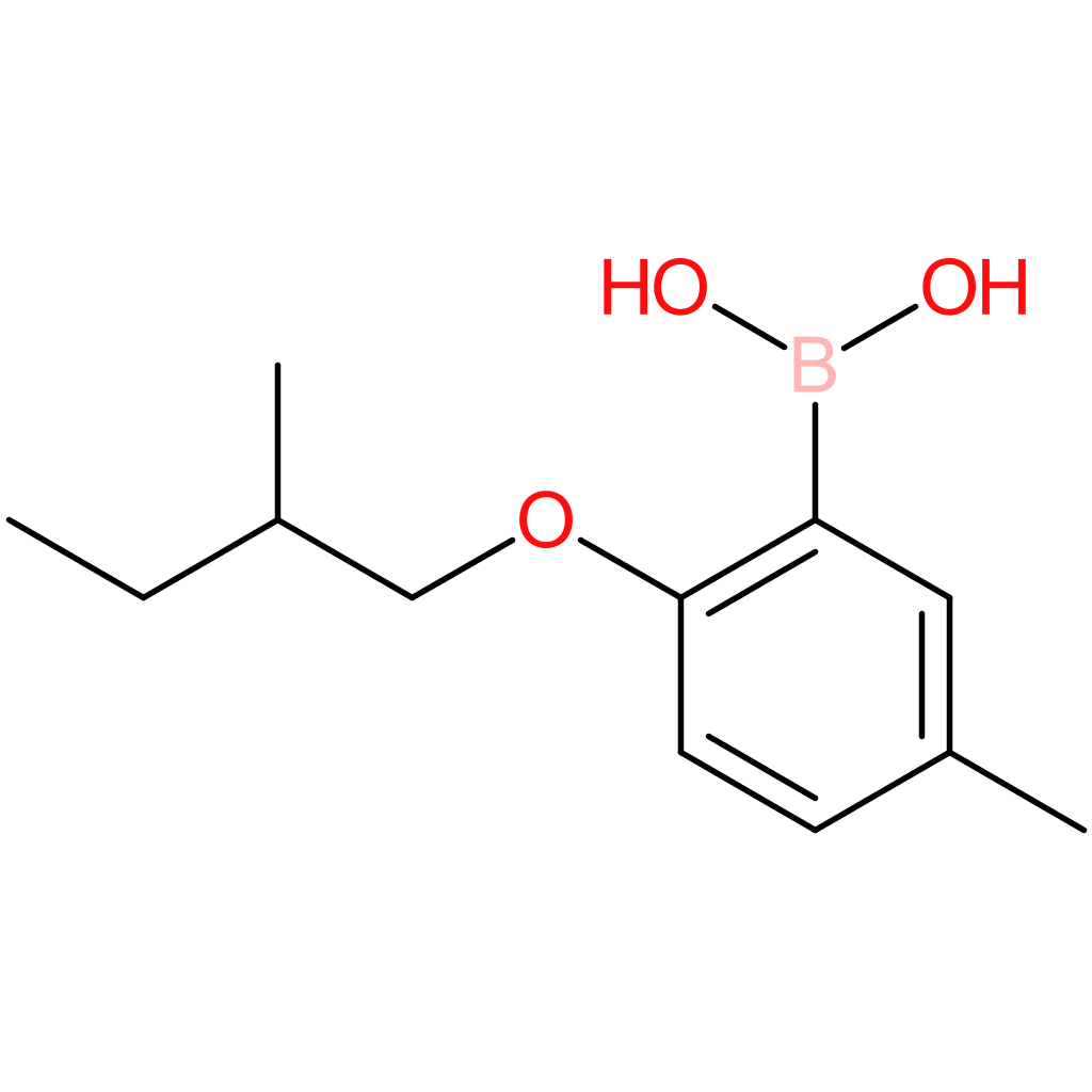 [5-methyl-2-(2-methylbutoxy)phenyl]boronic acid