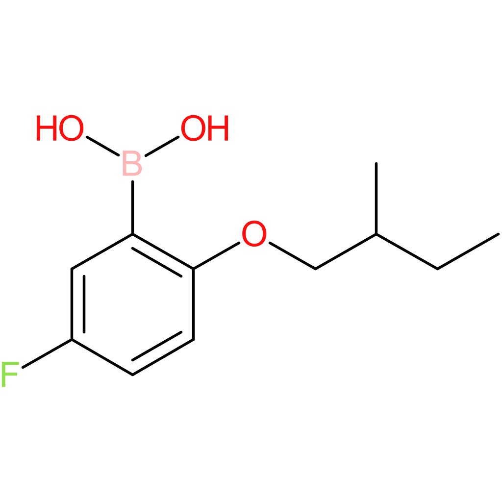 [5-fluoro-2-(2-methylbutoxy)phenyl]boronic acid