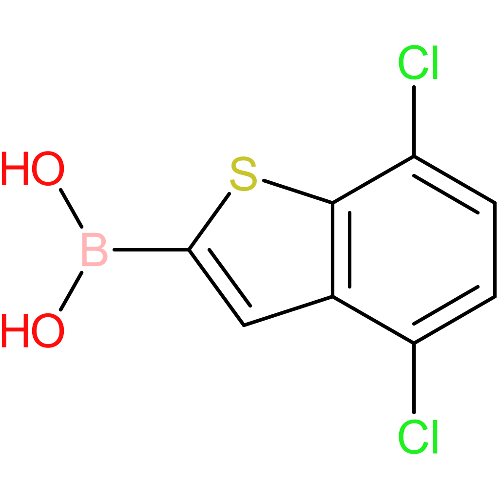 (4,7-dichloro-1-benzothiophen-2-yl)boronic acid