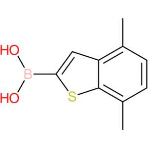 (4,7-dimethyl-1-benzothiophen-2-yl)boronic acid