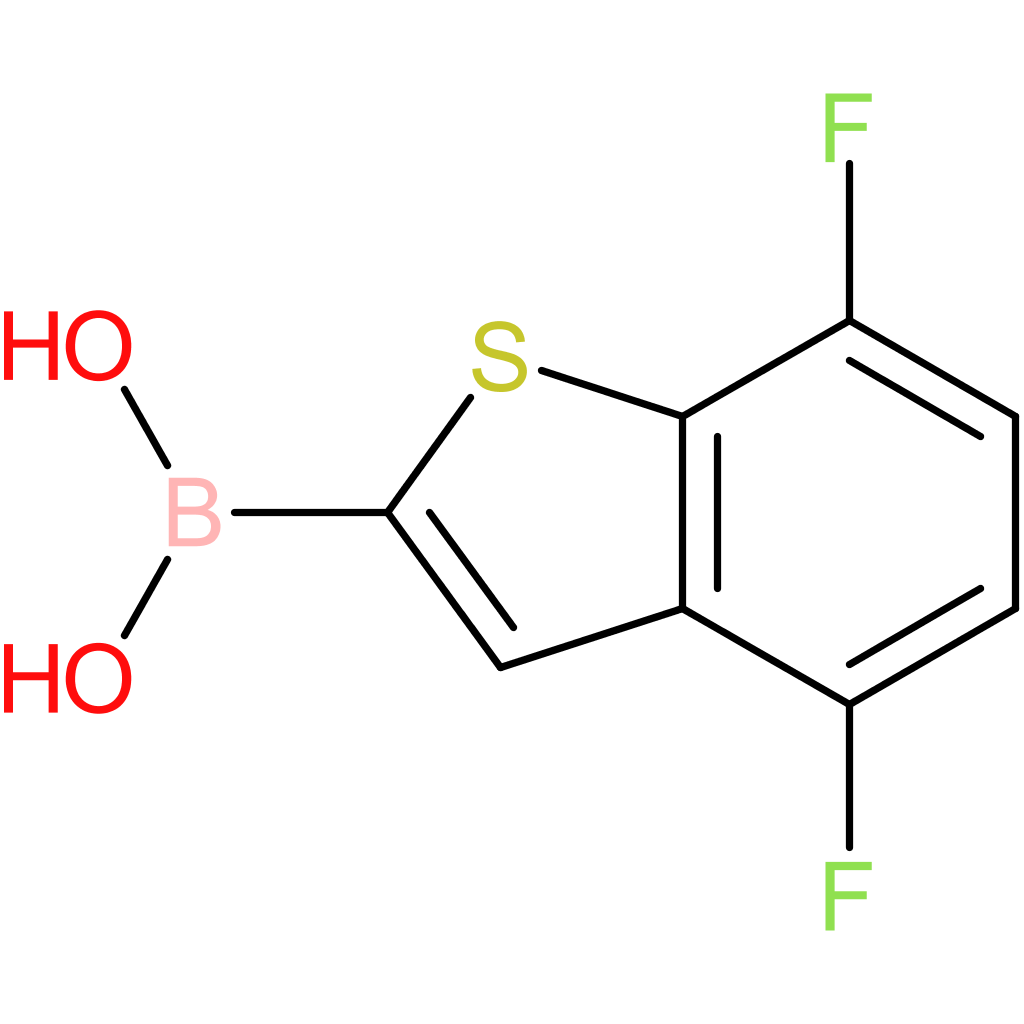 (4,7-difluoro-1-benzothiophen-2-yl)boronic acid