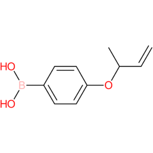 [4-(but-3-en-2-yloxy)phenyl]boronic acid