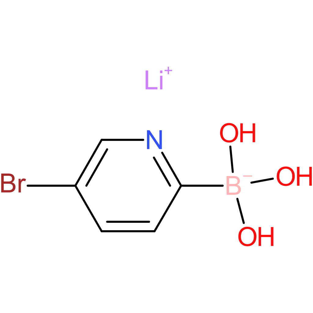 lithium (5-bromopyridin-2-yl)trihydroxyborate