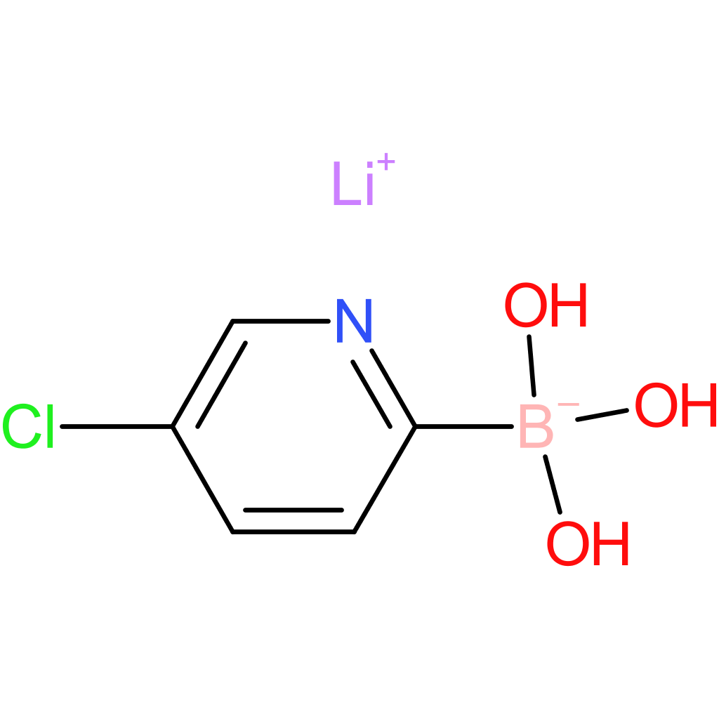lithium (5-chloropyridin-2-yl)trihydroxyborate