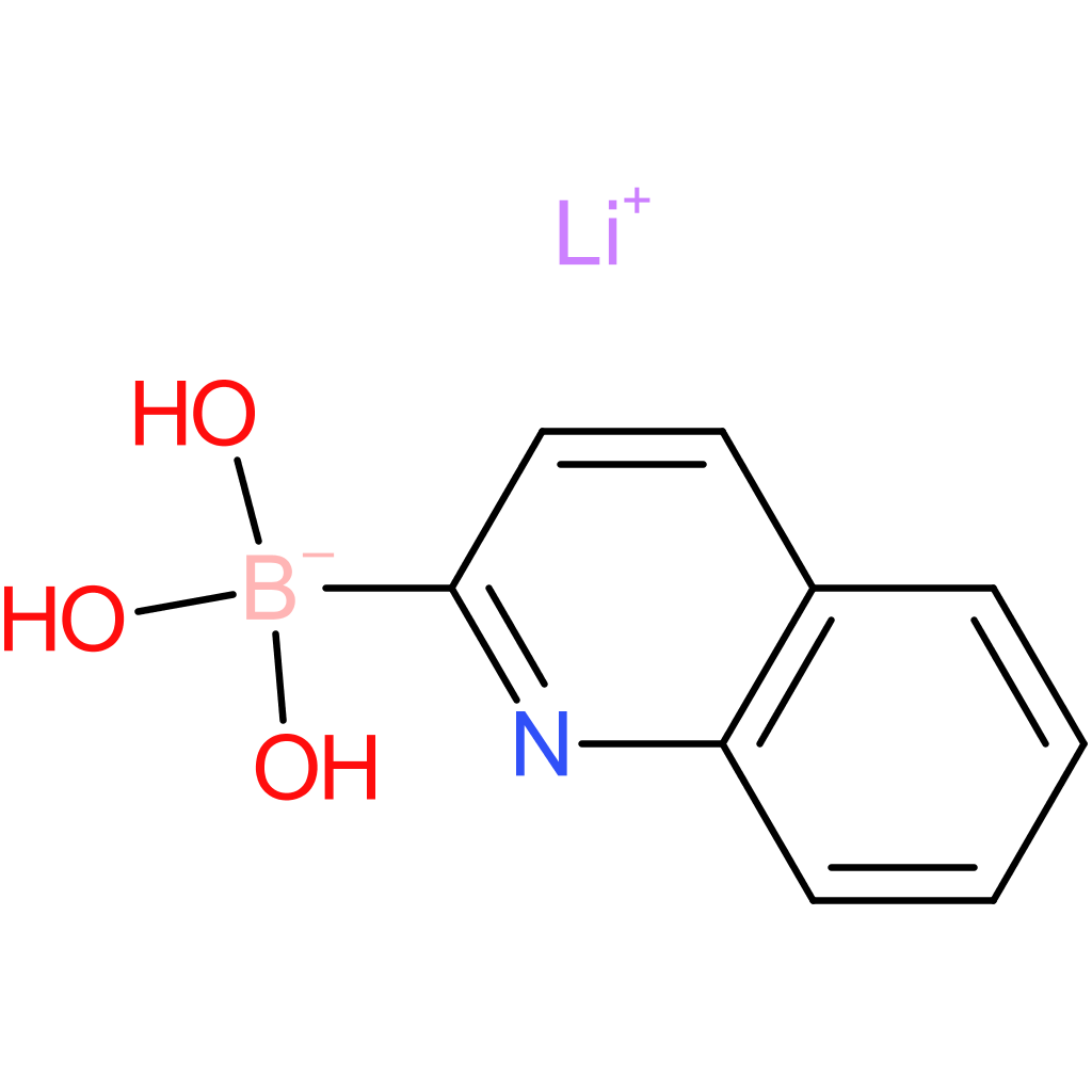 lithium (quinolin-2-yl)trihydroxyborate