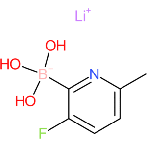 lithium (3-fluoro-6-methylpyridin-2-yl)trihydroxyborate