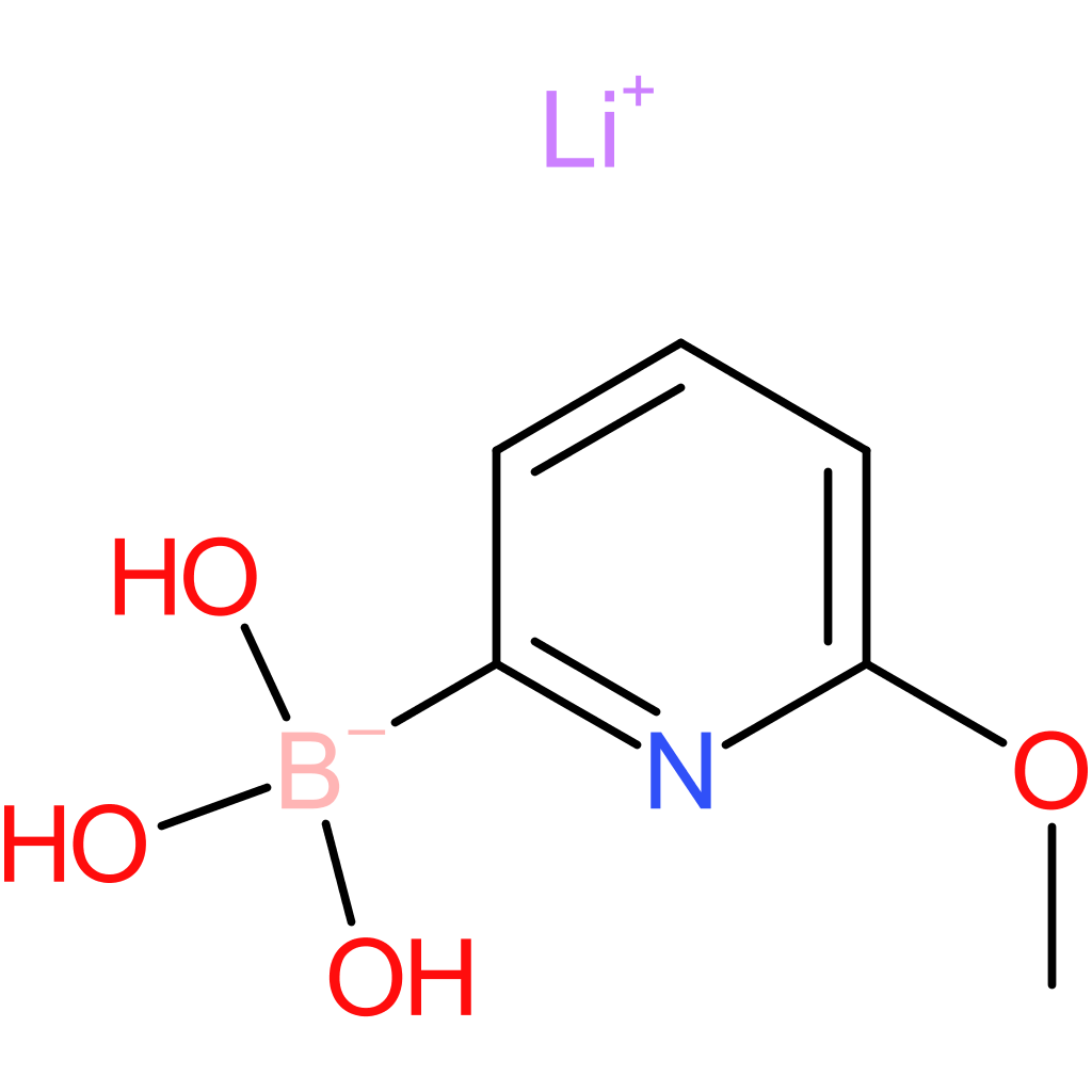 lithium (6-methoxypyridin-2-yl)trihydroxyborate