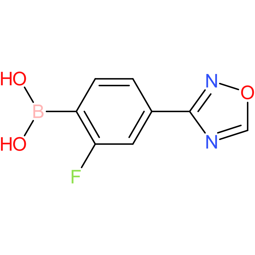 2-fluoro-4-(1,2,4-oxadiazol-3-yl)phenylboronic acid