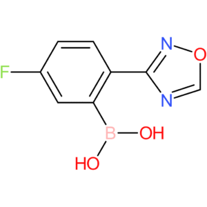 5-fluoro-2-(1,2,4-oxadiazol-3-yl)phenylboronic acid