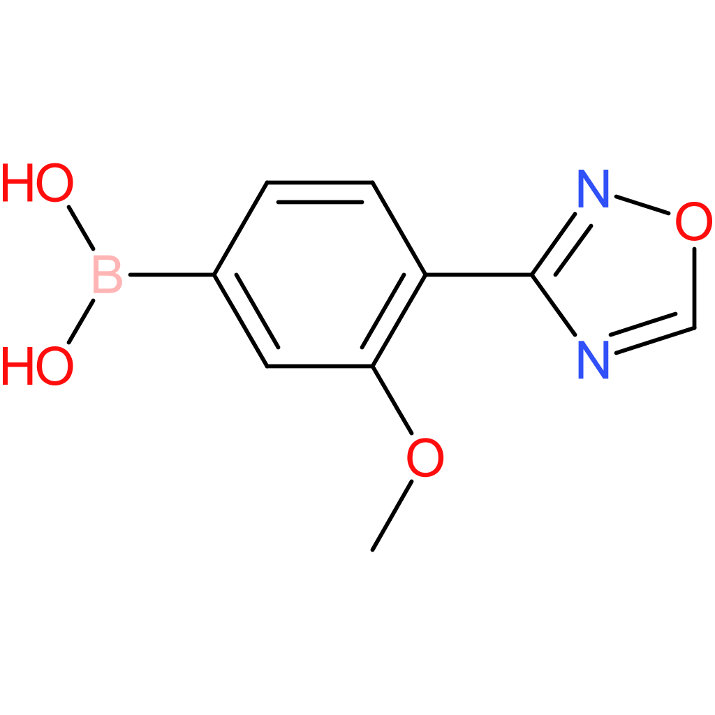 3-methoxy-4-(1,2,4-oxadiazol-3-yl)phenylboronic acid