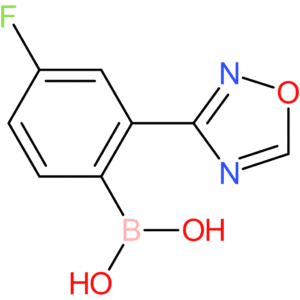 4-fluoro-2-(1,2,4-oxadiazol-3-yl)phenylboronic acid