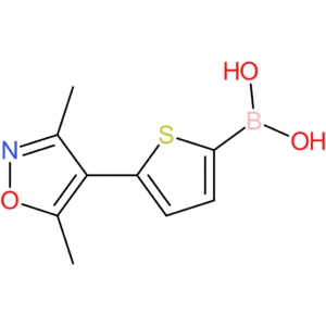 (5-(3,5-dimethylisoxazol-4-yl)thiophen-2-yl)boronic acid