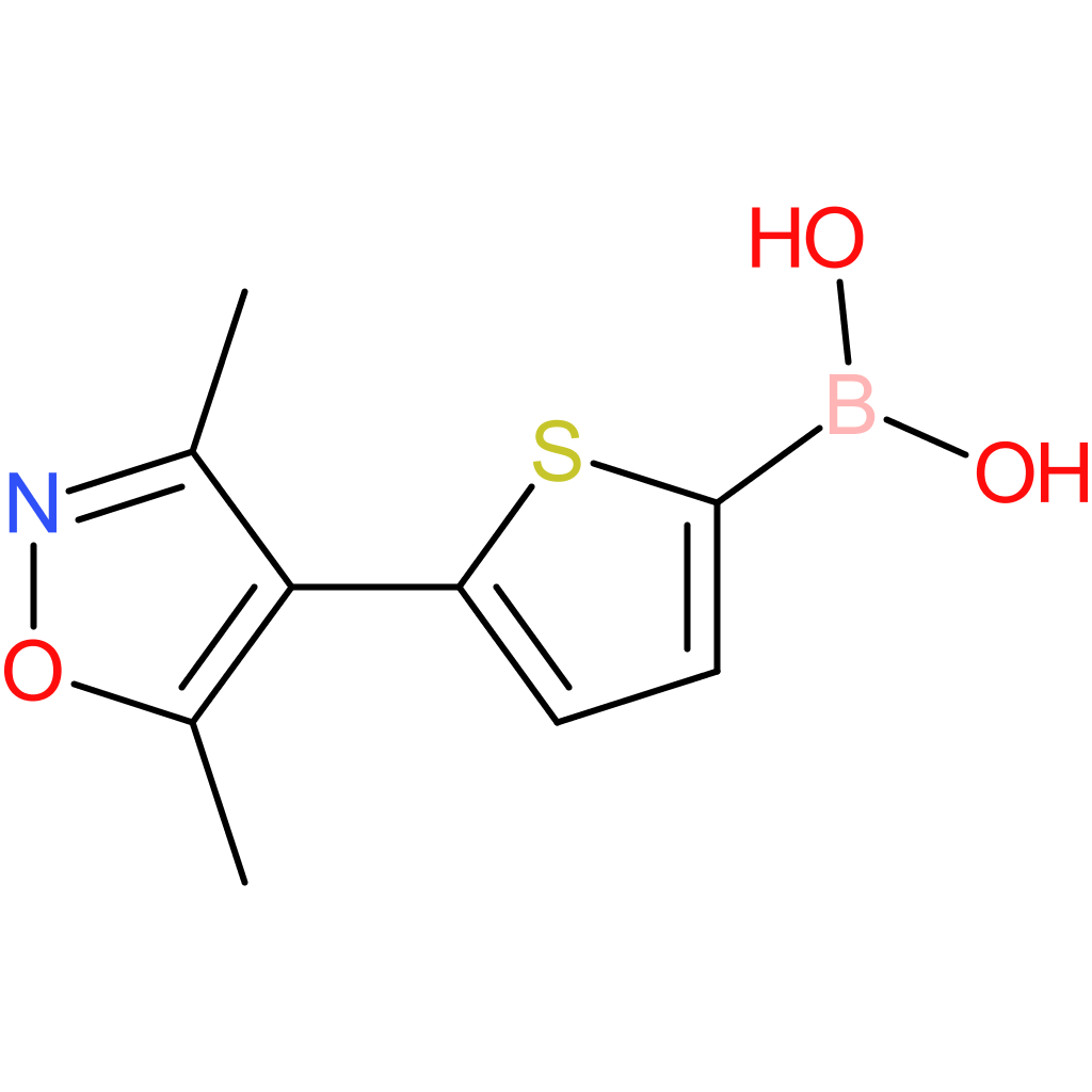 (5-(3,5-dimethylisoxazol-4-yl)thiophen-2-yl)boronic acid