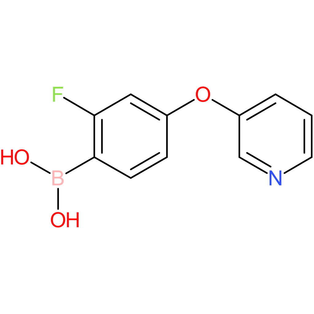 2-fluoro-4-(pyridin-3-yloxy)phenylboronic acid