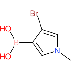 4-bromo-1-methyl-pyrrol-3-ylboronic acid