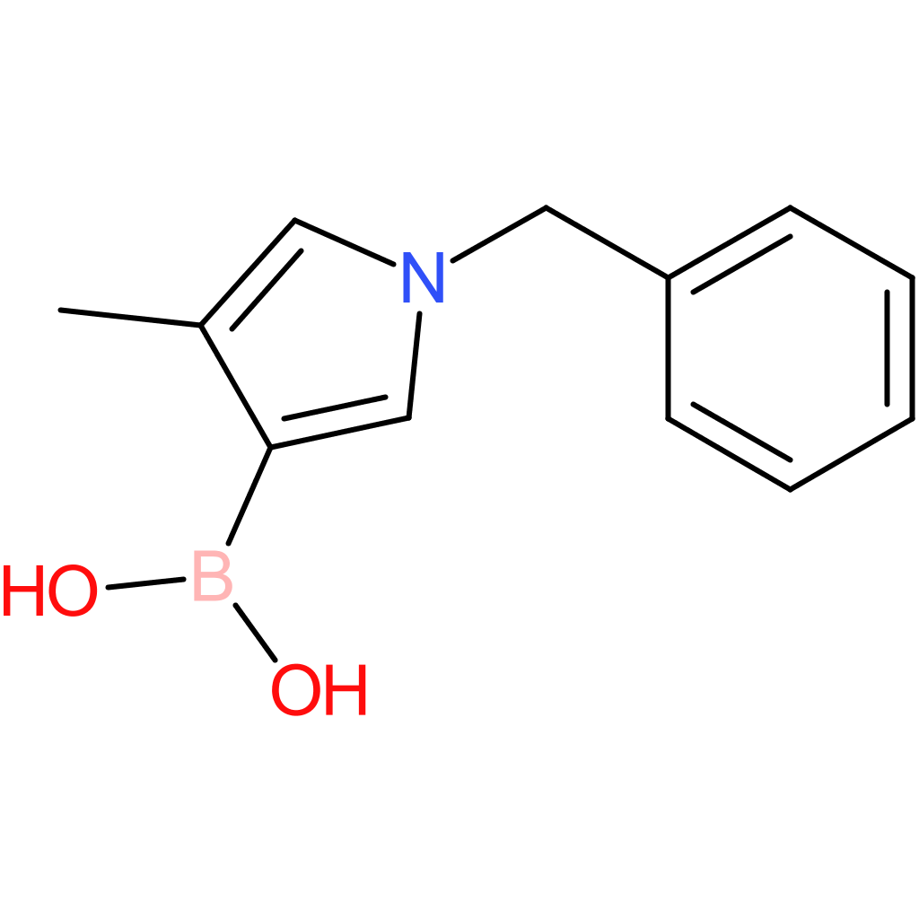 1-benzyl-4-methyl-pyrrol-3-ylboronic acid
