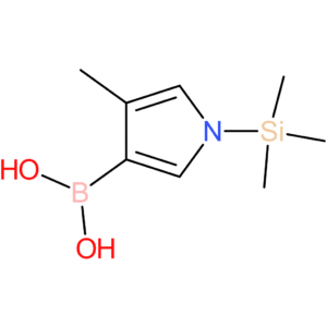 4-methyl-1-(trimethylsilyl)-pyrrol-3-ylboronic acid