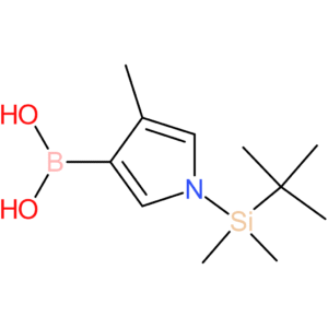 1-(tert-butyldimethylsilyl)-4-methyl-pyrrol-3-ylboronic acid