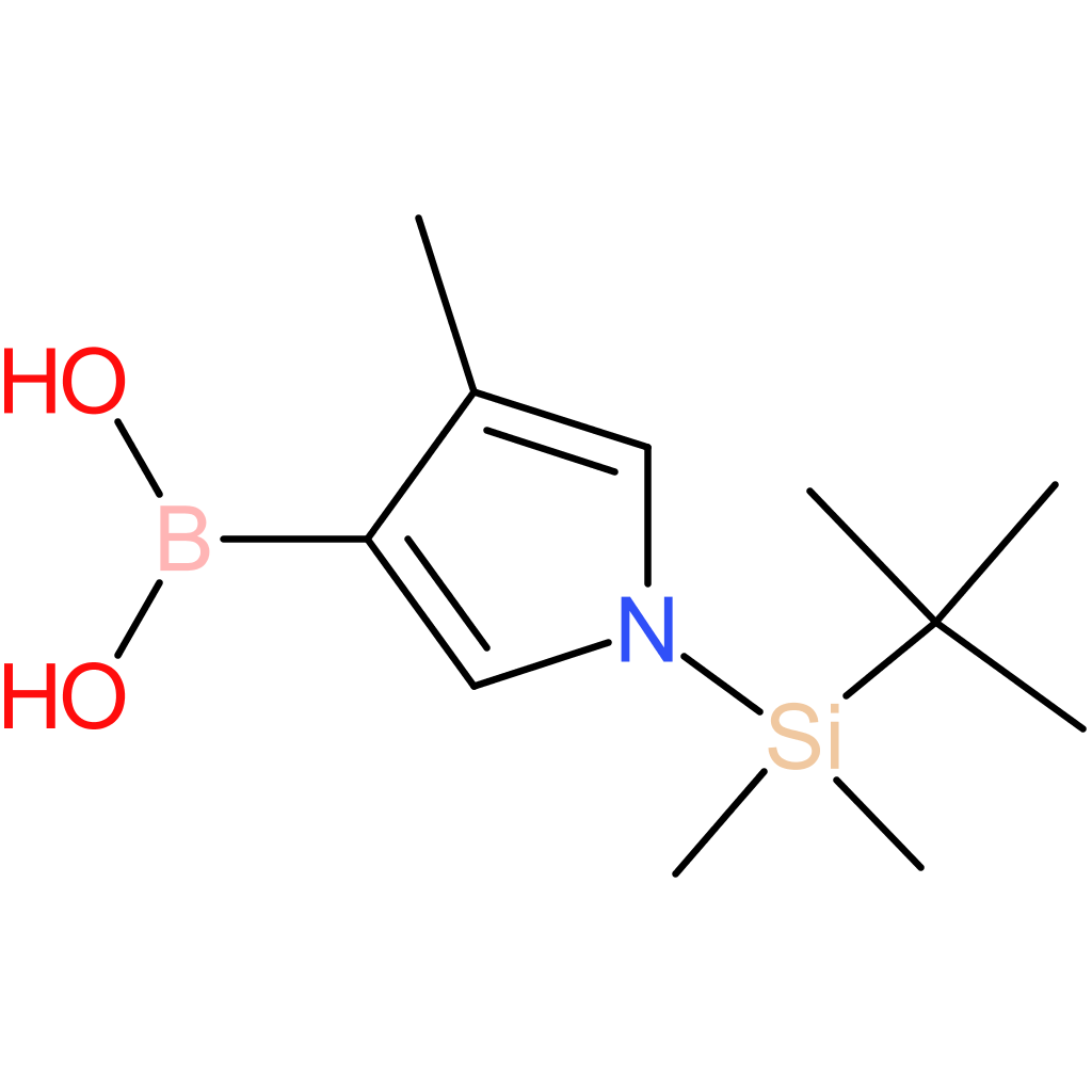 1-(tert-butyldimethylsilyl)-4-methyl-pyrrol-3-ylboronic acid