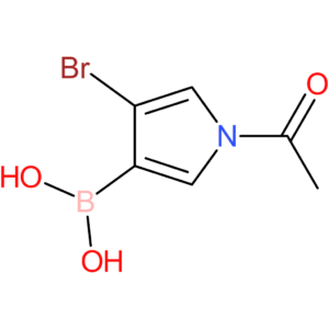 1-acetyl-4-bromo-pyrrol-3-ylboronic acid